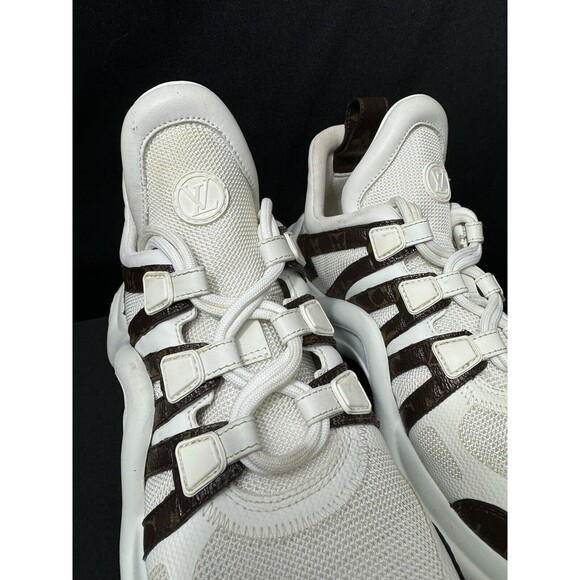 Size 39 - Louis Vuitton LV Archlight Trainer White CL0179 Authentic Monogram - Picture 4 of 16